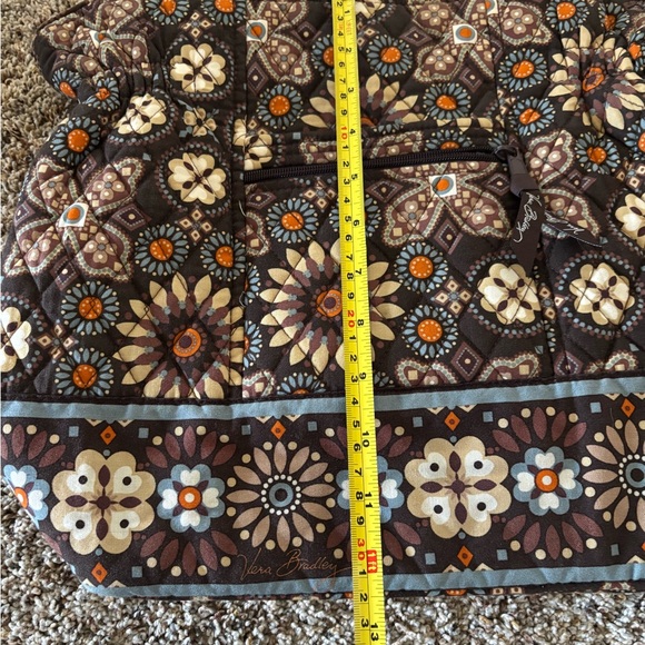 21. Vera Bradley Geometric Floral Quilted Bag NWOT - Picture 9 of 10